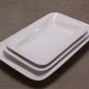 Bistro Rectangle Plate 302x186mm Slant Rim -Hospitality Super Store AFCB0123