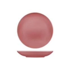 Rak Porcelain Vintage Pink Deep Coupe Plate 230mm