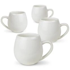 Hug Me Mug Gloss Snow Set Of 4 -Hospitality Super Store RG602670 1 500x500 1