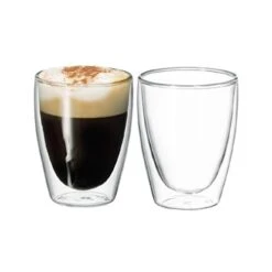 Caffe Double Wall Glass – Set Of 2, 250ml Avanti