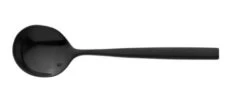 Black Fortessa Arezzo Brushed Soup Spoon S/S 18/10 (Price/Dz)