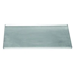 Glass Basket Drip Tray S/S For 17×14 Baskets