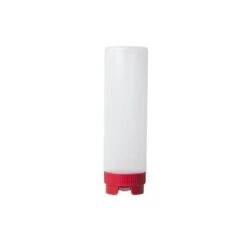 Sauce Bottle 720ml Red Silicon Top
