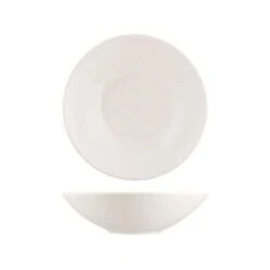 Moda Porcelain Snow Round Deep Bowl 310mm