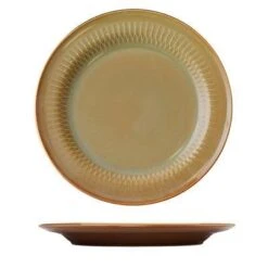 Luzerne Cottage Cinnamon Round Rim Plate 170mm