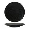 Luzerne ZEN Black Swirl Coupe Plate 310mm -Hospitality Super Store TI94912BK