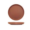 Eclipse Uno Brown Round Plate 220mm -Hospitality Super Store TI959508 500x500 1