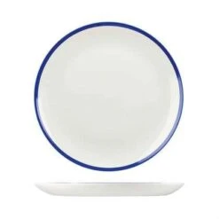 Churchill Retro Blue Coupe Plate 260mm