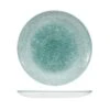 Raku Jade Green Coupe Plate 165mm