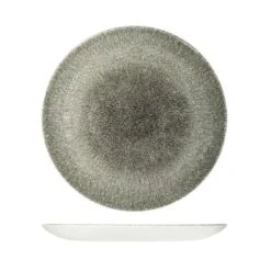 Raku Quartz Black Plate Coupe 288mm