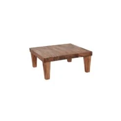 Acacia Stand W/Legs 305x305x130mm