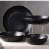 Round Serving Bowl Hammered 5000ml Black -Hospitality Super Store TK06927 1 500x500 1