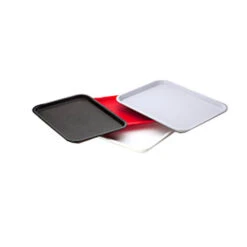 Plastic Serving Tray Black 300x400mm