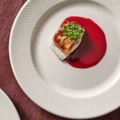 Flat Plate 270mm Round Diamond -Hospitality Super Store TK110316 2 500x500 1