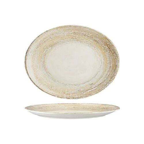 Oval Coupe Platter 365x285mm Patera 3 Oval Coupe Platter 365x285mm Patera