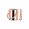 Double Wall Ice Bucket With Tong Rose Gold -Hospitality Super Store TKZ1000 500x500 1